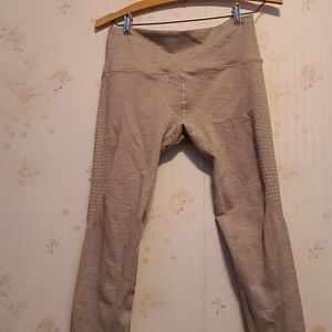 Alphalete Halo leggings in nude size XL